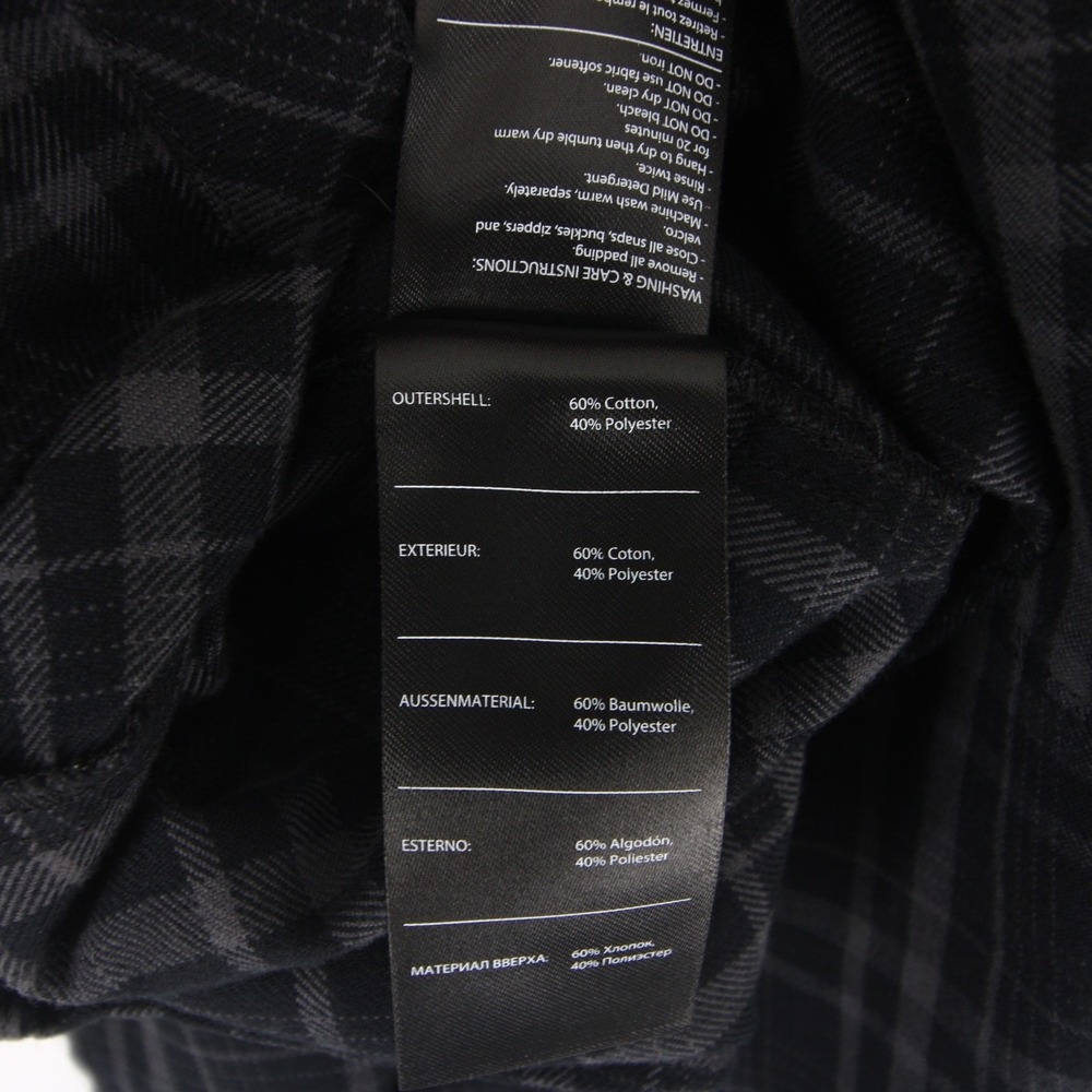 Klim Upland Flannel Shirt Womens M Black Plaid Long Sleeve Button Up Outdoor - Picture 10 of 10